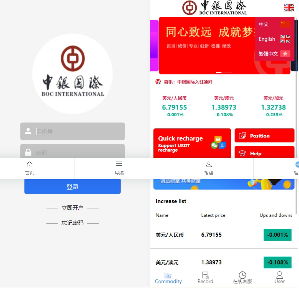 多语言微盘系统微交易系统外汇投资系统投资理财