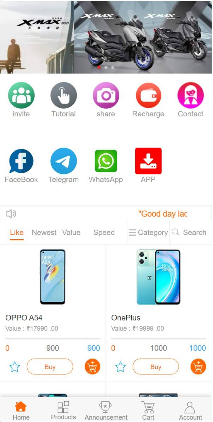 多语言一元云购系统新UI云购源码usdt充值