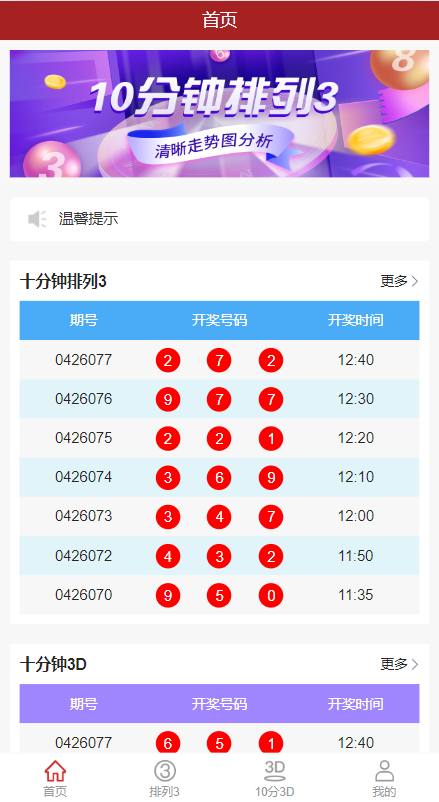 排列三彩票