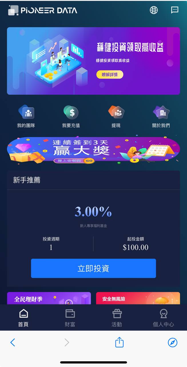 投资理财  多国语言（资金盘）