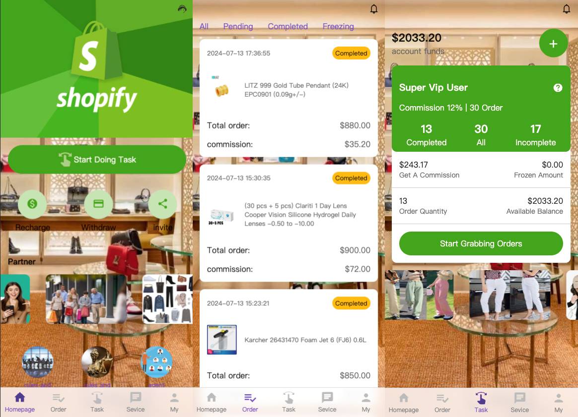 uniapp多语言海外刷单/抢单系统/订单自动匹配系统/打针控制/叠加组/海外源码