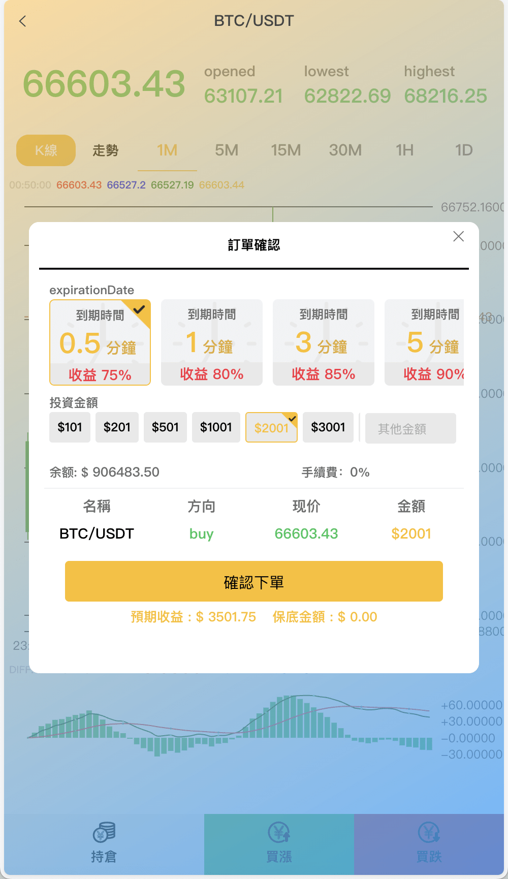 magiczone多语言微盘微交易所源码/外汇微盘系统/秒合约微盘/带质押理财功能+盈亏风控