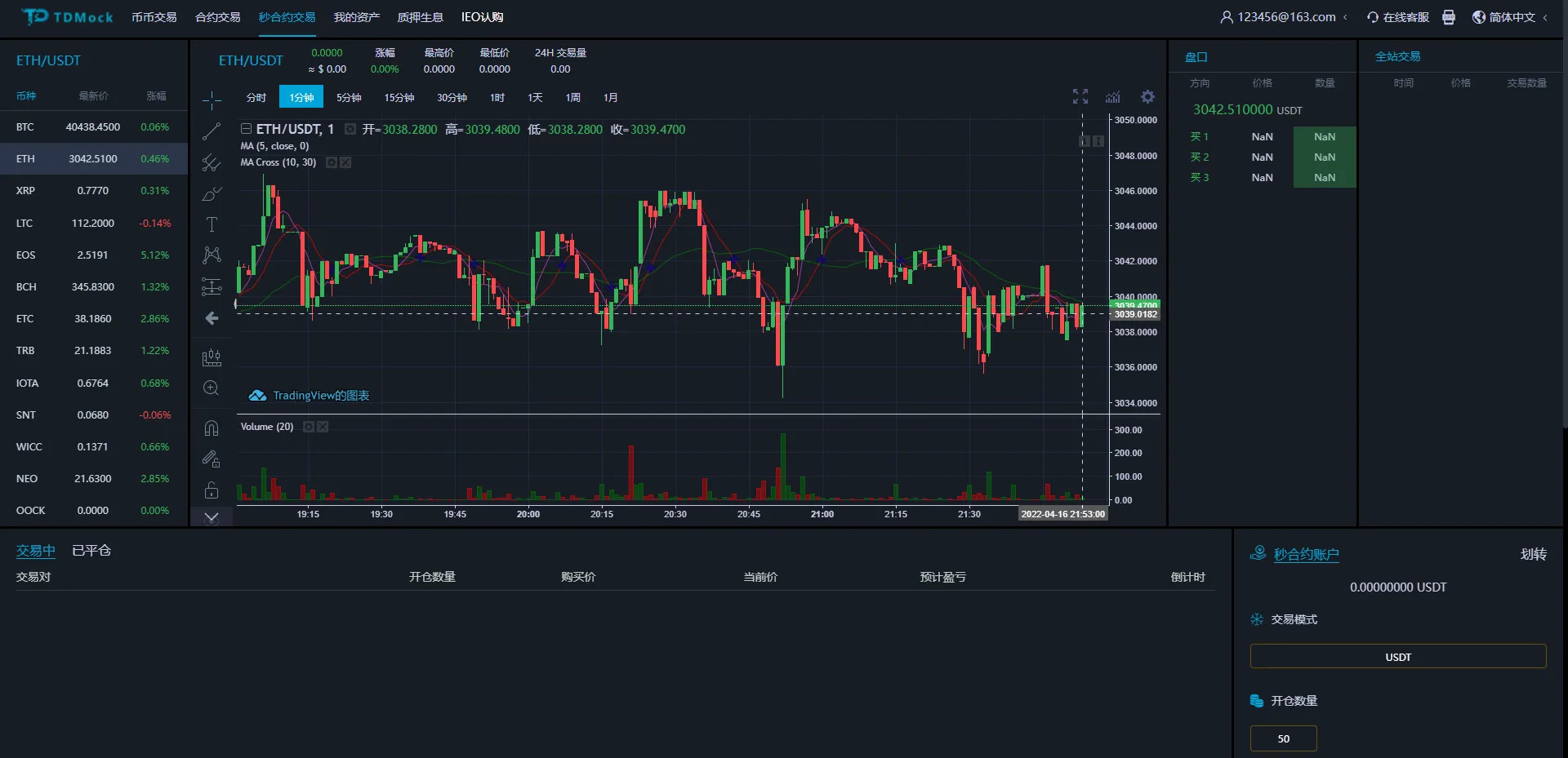 全新二开交易所/后台预生成K线/质押生息/IEO认购/币币合约交易