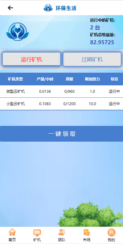GRT矿机虚拟币投资理财系统/区块链源码/云矿机算力