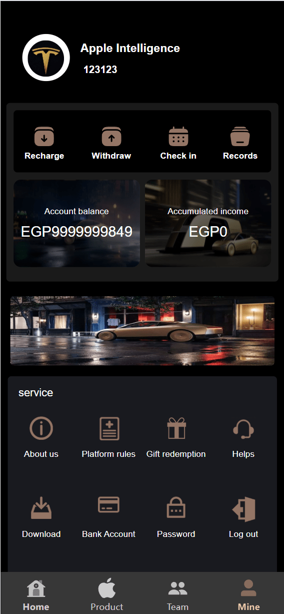 海外新版本开发高端Apple/科技汽车/共享投资理财系统源码